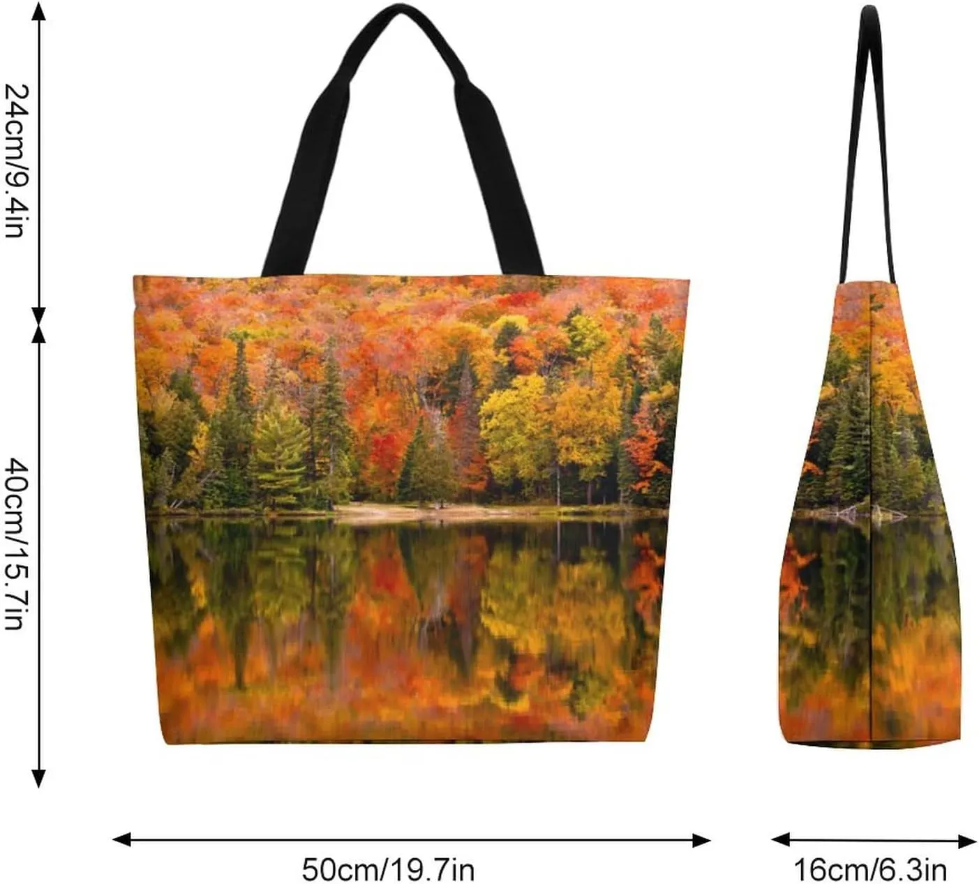 Canvas Tote Bag Large Women Casual Shoulder Bag Handbag Reusable Beach Shopping Grocery Bag For Outdoors