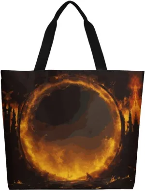 Canvas Tote Bag Large Women Casual Shoulder Bag Handbag Reusable Beach Shopping Grocery Bag For Outdoors