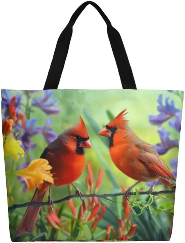 Canvas Tote Bag Large Women Casual Shoulder Bag Handbag Reusable Beach Shopping Grocery Bag For Outdoors