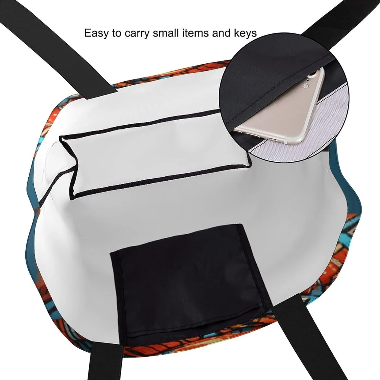 Canvas Tote Bag Large Women Casual Shoulder Bag Handbag Reusable Beach Shopping Grocery Bag For Outdoors