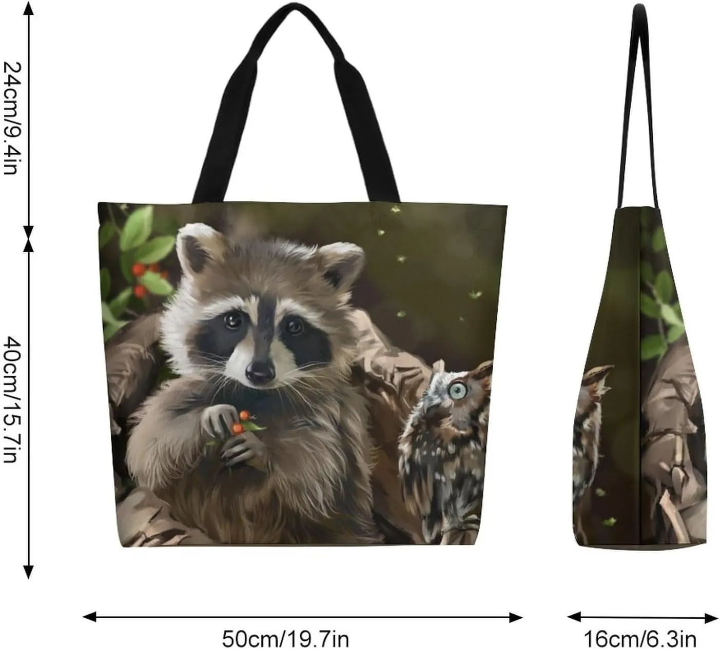 Canvas Tote Bag Large Women Casual Shoulder Bag Handbag Reusable Beach Shopping Grocery Bag For Outdoors