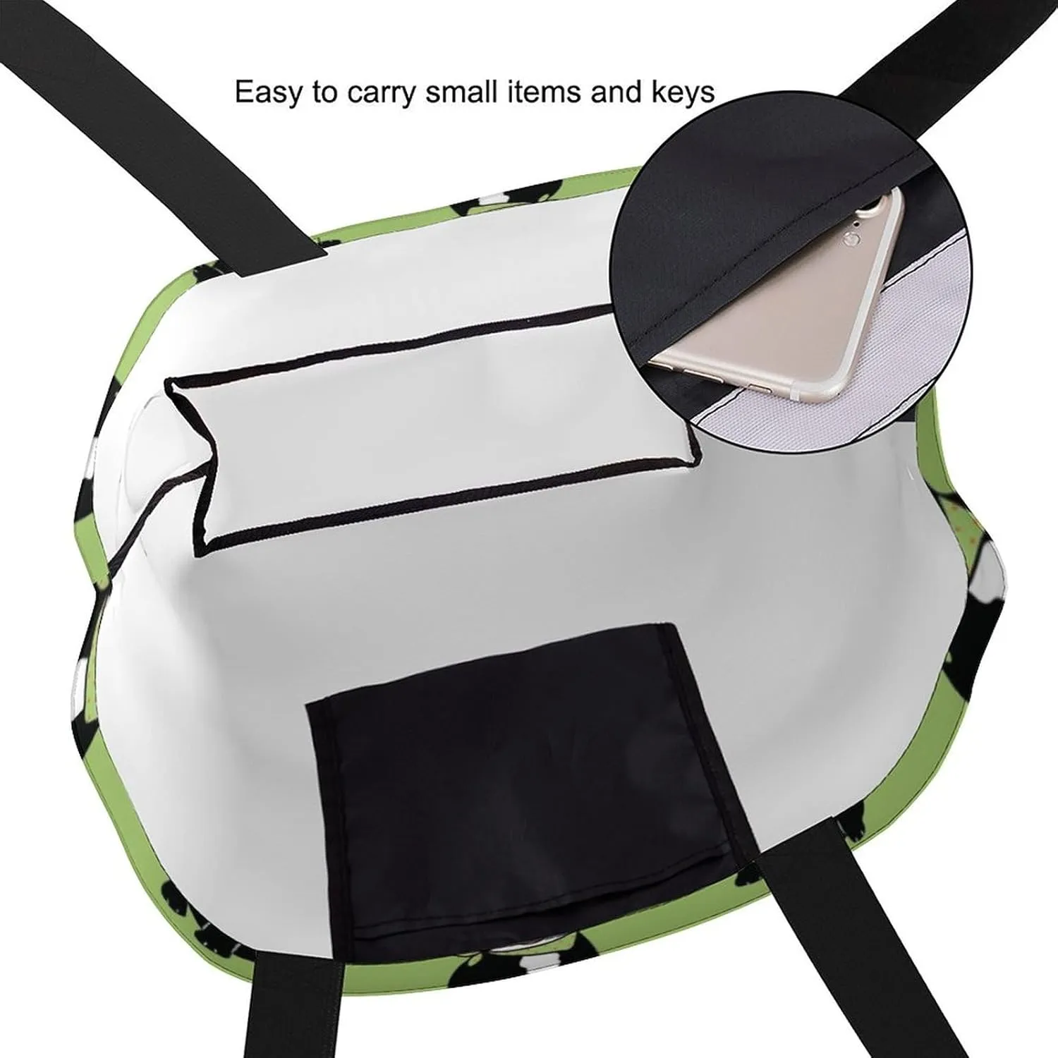 Canvas Tote Bag - Large Women's Casual Shoulder Handbag - Reusable Beach & Shopping Grocery Bag for Outdoors