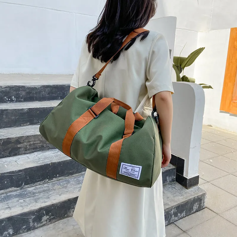 Canvas Traveling Large Capacity Fashion Short Business Travel Bags