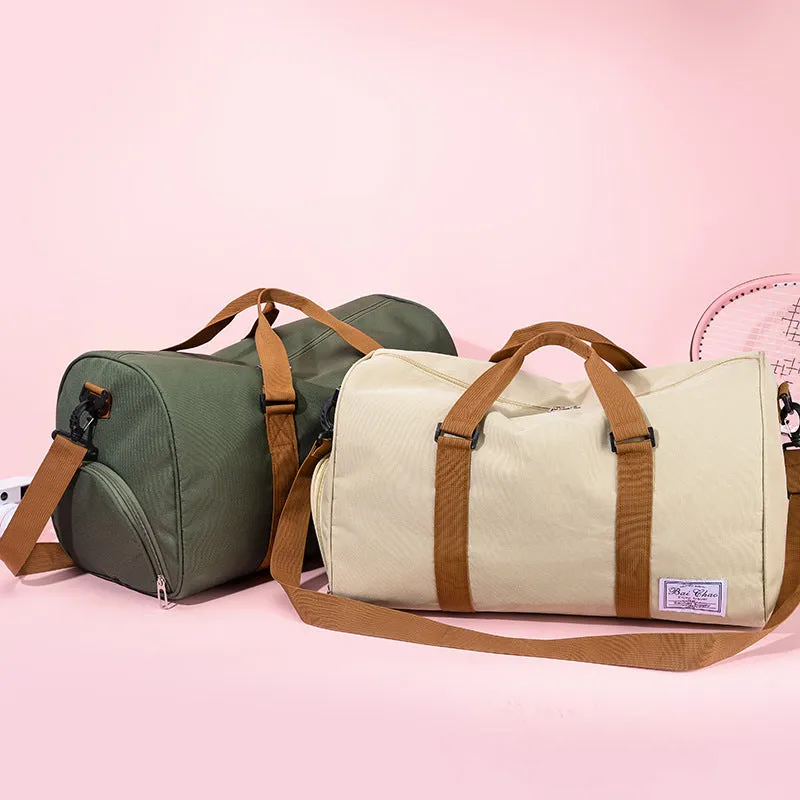 Canvas Traveling Large Capacity Fashion Short Business Travel Bags