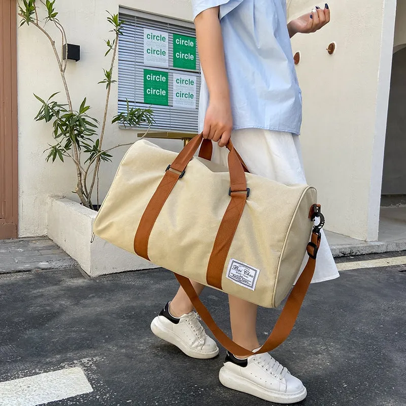 Canvas Traveling Large Capacity Fashion Short Business Travel Bags