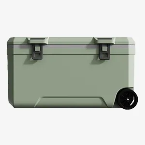 Car Camping Coolers for Volkswagen ID.4/Nivus/Atlas/GLI Jetta A6/Polo, Waterproof Portable Cooler, Leak Proof Picnic Insulated Bag, Ultra-Light Premium Ice Chest Box,A-Green-120L