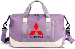 Car Travel Duffel Bag for Mitsubishi L200 Space Star, Travel Duffle Bag Weekender Bags Travel Bag Weekender Overnight Bag Sports Gym Tote Bag Travel Carry on Bag Accessories,Purple-A