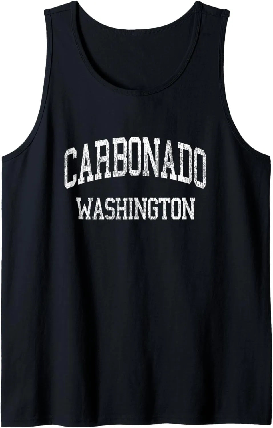 Carbonado Washington WA Vintage Athletic Sports Design Tank Top