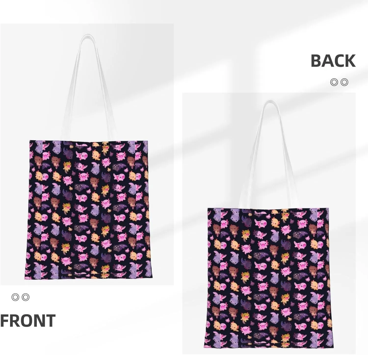 Cartoon Tractors Truck Pattern Tote Bag Reusable Shoulder Tote Bag For Women Lady Vacation, Shopping, Work