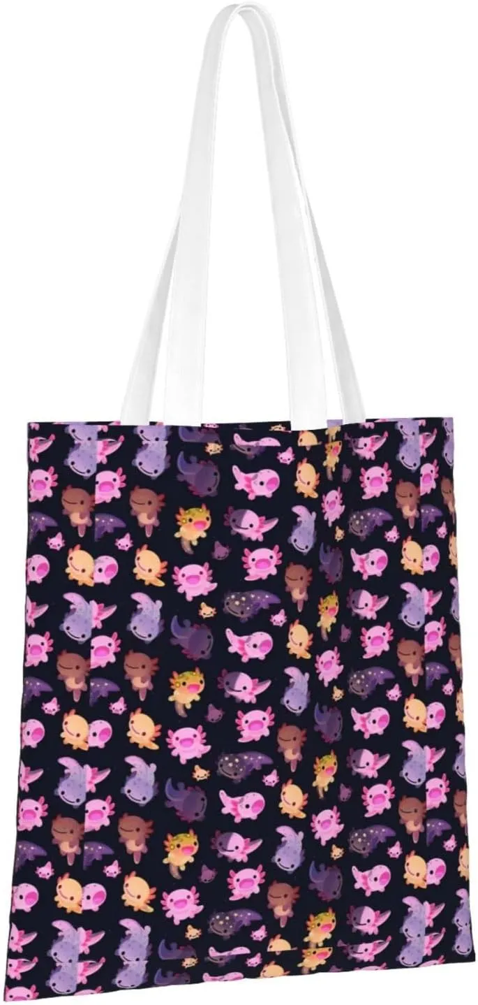 Cartoon Tractors Truck Pattern Tote Bag Reusable Shoulder Tote Bag For Women Lady Vacation, Shopping, Work