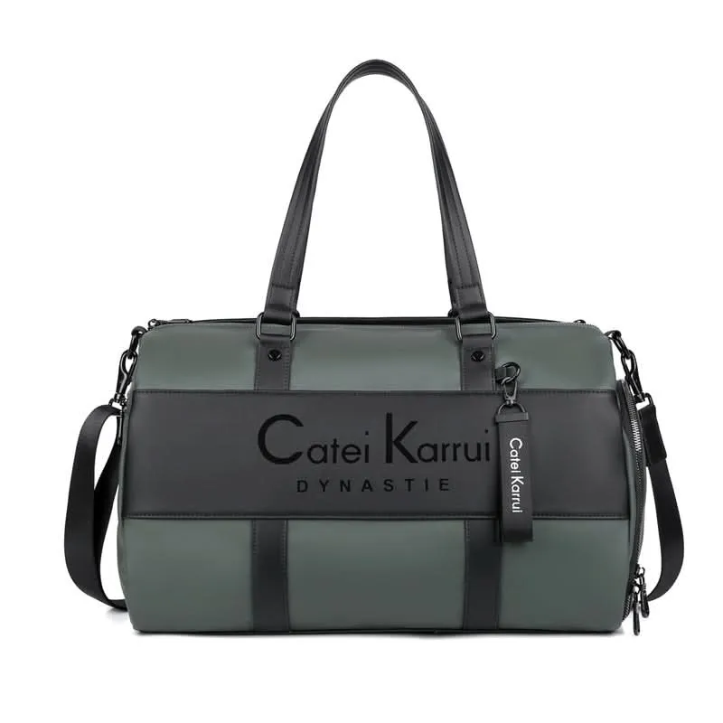 CateiKarrui Travel Gym Bag – Large Capacity, Dry & Wet Separation Yoga Duffle Bag