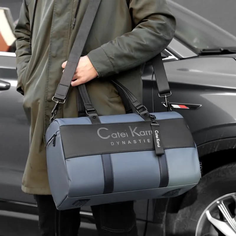 CateiKarrui Travel Gym Bag – Large Capacity, Dry & Wet Separation Yoga Duffle Bag