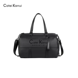CateiKarrui Travel Gym Bag – Large Capacity, Dry & Wet Separation Yoga Duffle Bag