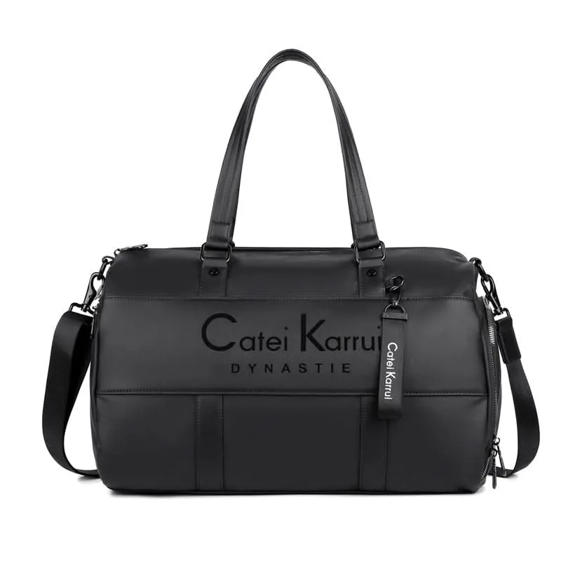 CateiKarrui Travel Gym Bag – Large Capacity, Dry & Wet Separation Yoga Duffle Bag