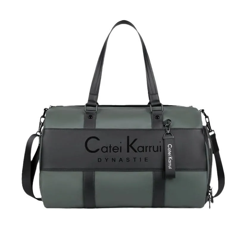 CateiKarrui Travel Gym Bag – Large Capacity, Dry & Wet Separation Yoga Duffle Bag