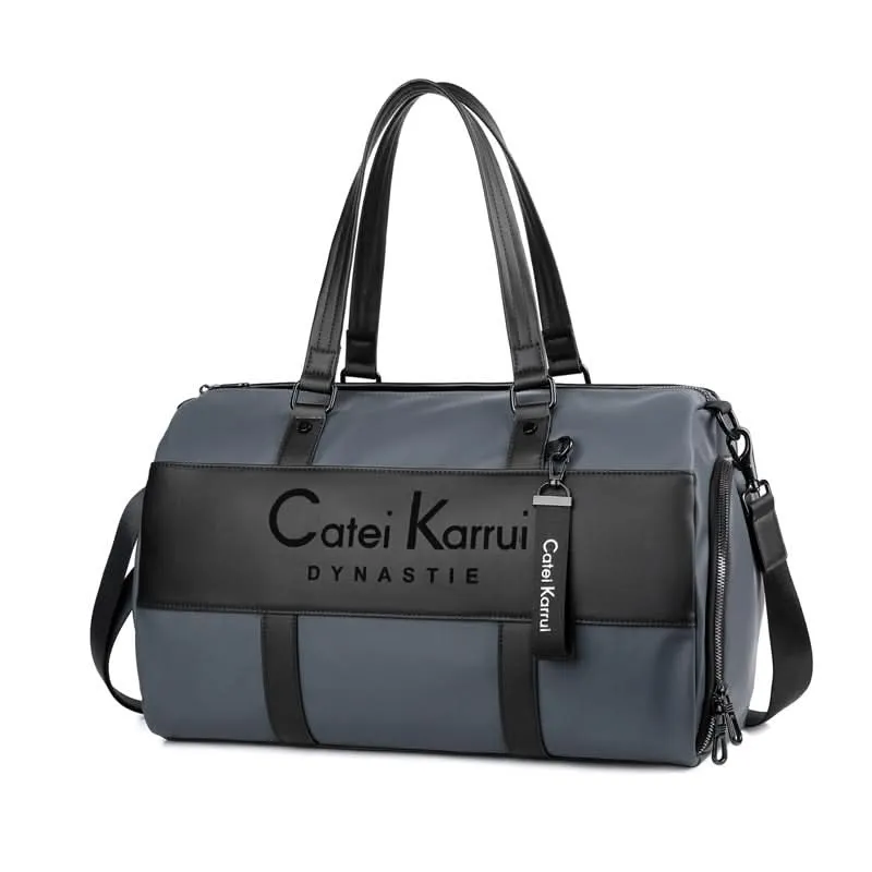 CateiKarrui Travel Gym Bag – Large Capacity, Dry & Wet Separation Yoga Duffle Bag