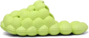 Cheval Unisex Bubble Slides for Kids, Massage Golf Ball Shoes Slides, Funny Lychee Bubble Slippers for Spa, Bedroom, Gym, Shower, Beach,Bath