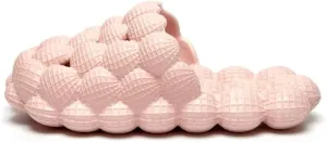 Cheval Unisex Bubble Slides for Kids, Massage Golf Ball Shoes Slides, Funny Lychee Bubble Slippers for Spa, Bedroom, Gym, Shower, Beach,Bath
