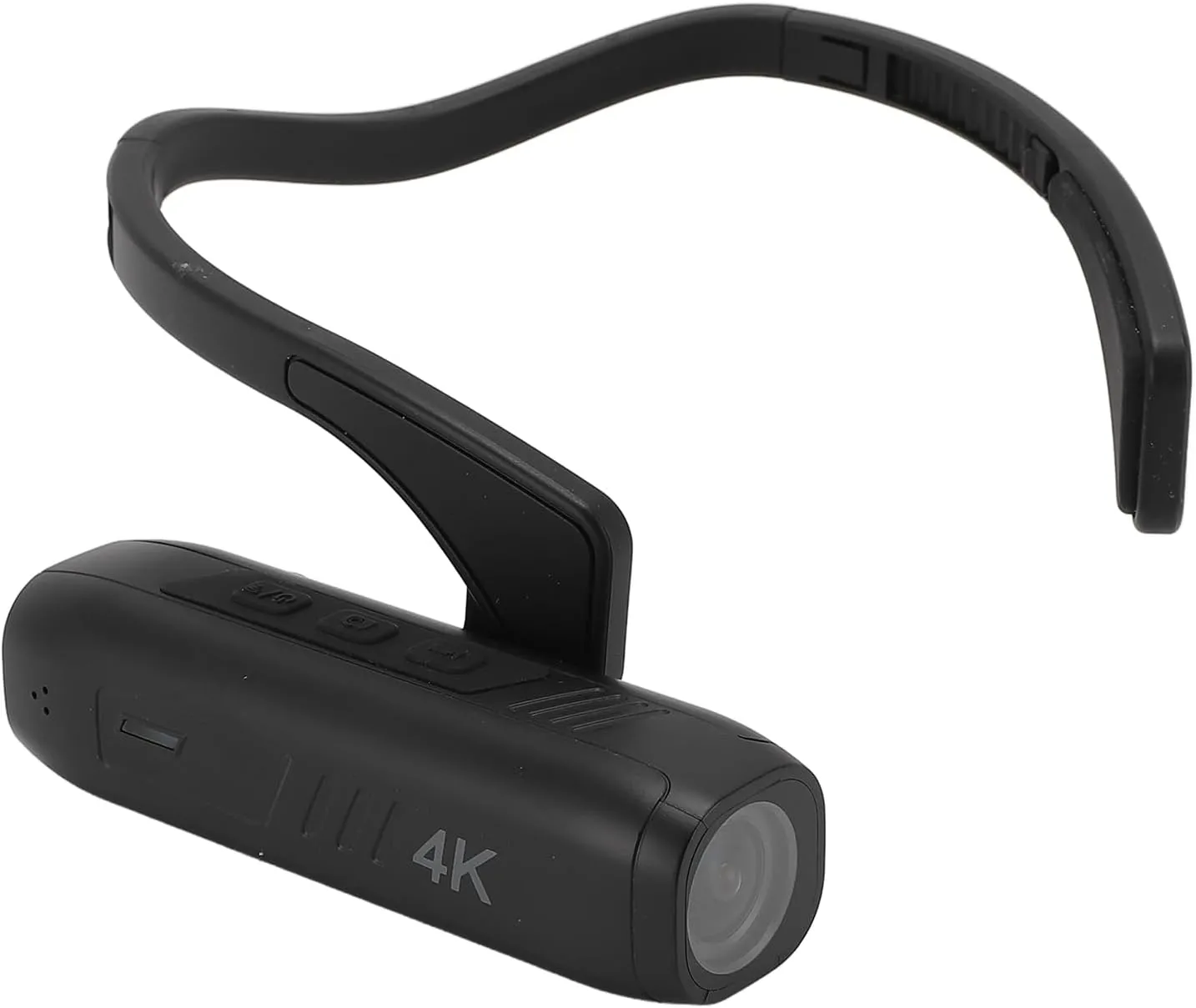 ciciglow 4K Head Mounted Video Camera, 4K 60FPS 42MP Camcorder, EIS 6.0 Anti Shake 120° Wide Angle Wearable Camera with 2 Axis Stabilizer, APP Control for Vlog, Sports