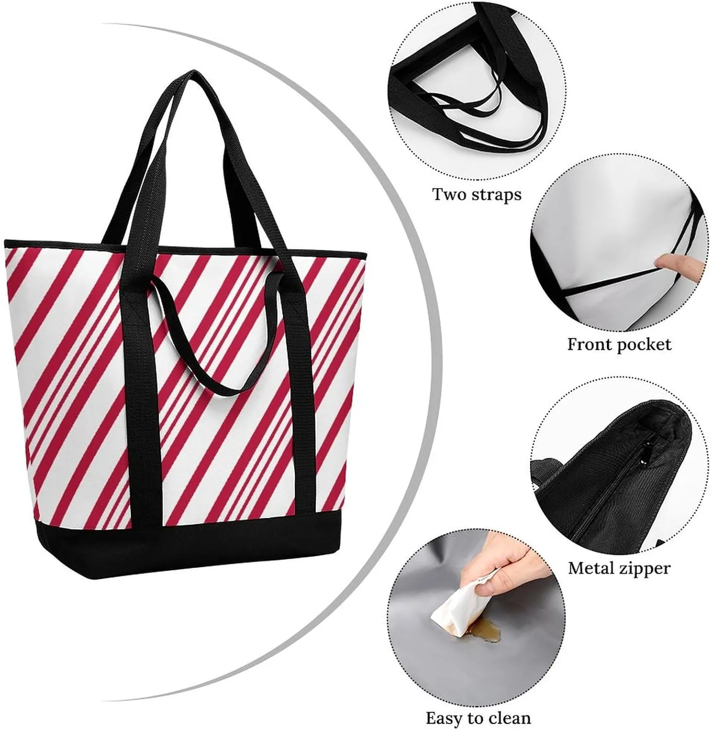 Clan Ferguson Tartan Fashionable Large Capacity Insulated Shopping Bag