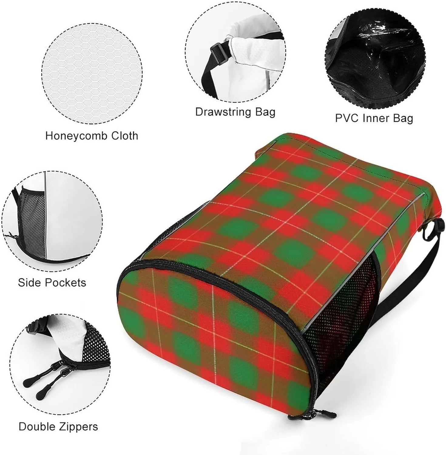 Clan MacFie Sports Bundle Pocket with Dry Wet Separation Unisex