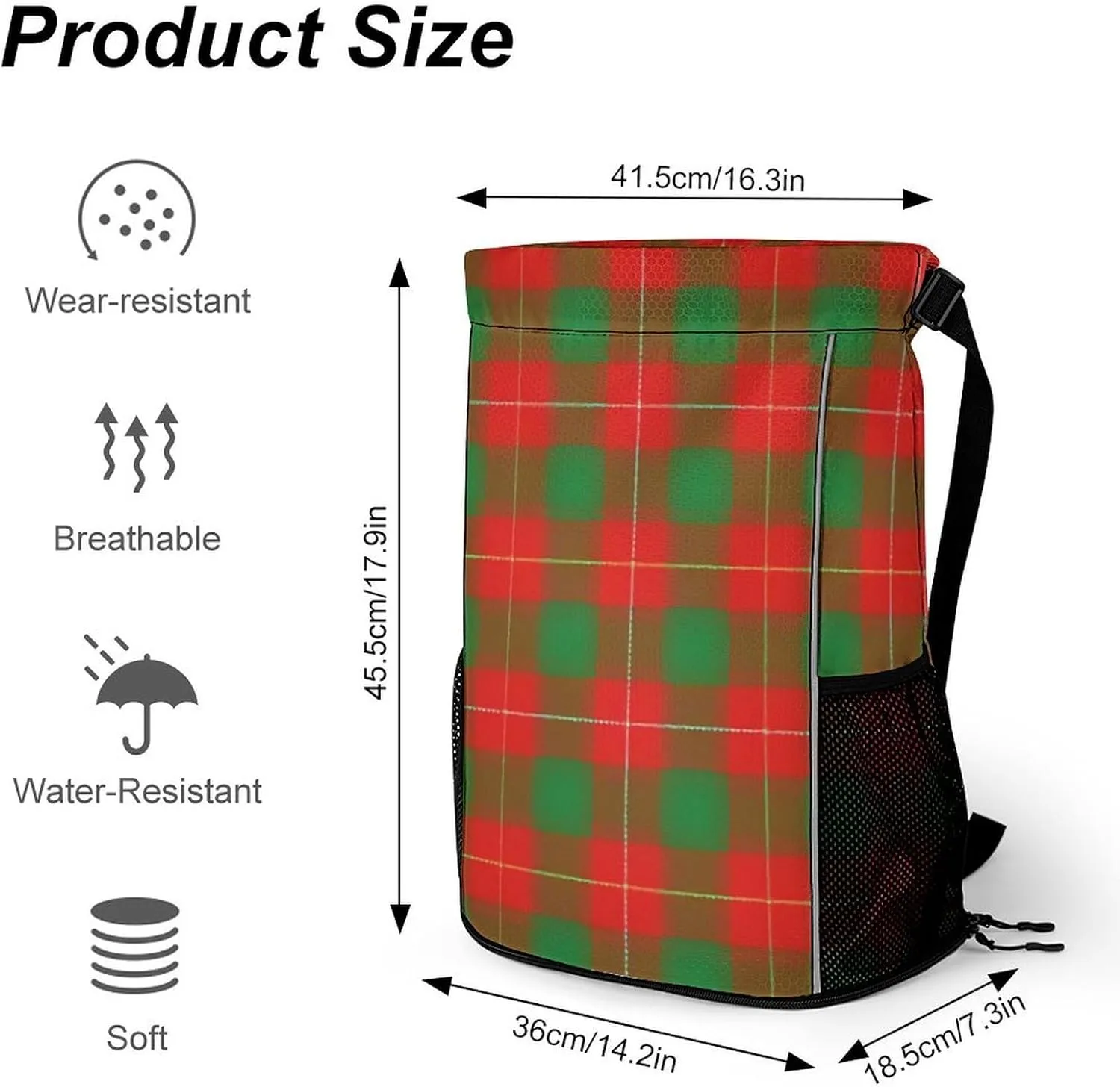 Clan MacFie Sports Bundle Pocket with Dry Wet Separation Unisex