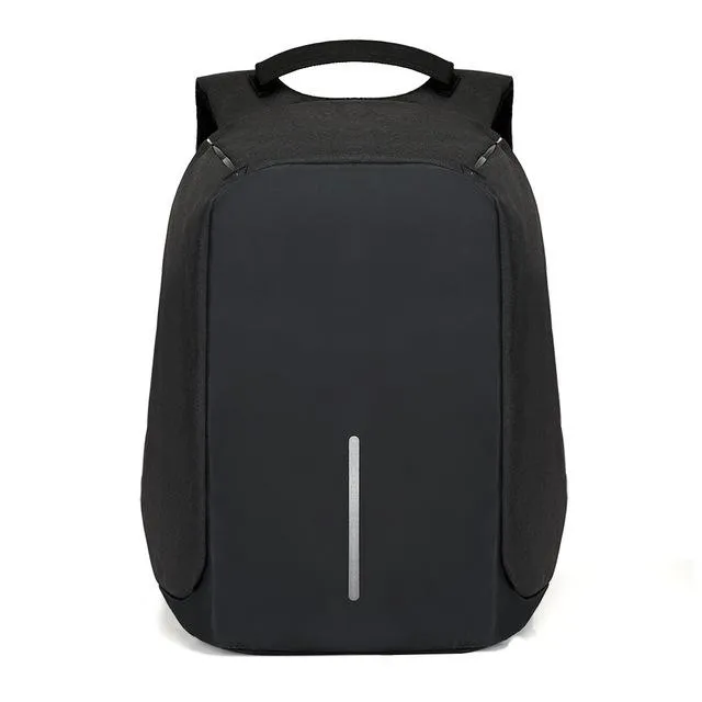 Classic Laptop Anti Theft Backpack with USB Charging