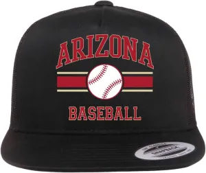 Classic Retro Fantasy Baseball Hats, Hometown City Pride Sports 5 Panel Mid Profile Mesh Back Trucker Hat, Snapback
