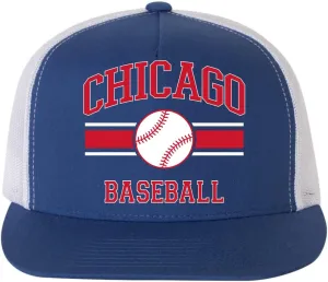 Classic Retro Fantasy Baseball Hats, Hometown City Pride Sports 5 Panel Mid Profile Mesh Back Trucker Hat, Snapback