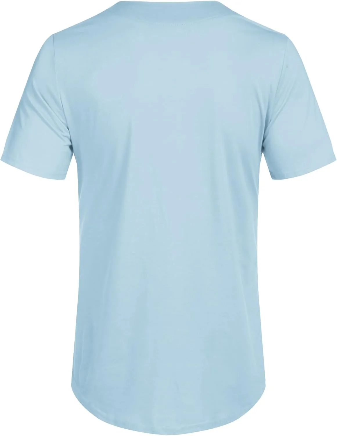 COOFANDY Men's Baseball Button Down Jersey Short Sleeve Hipster Hip Hop T Shirts
