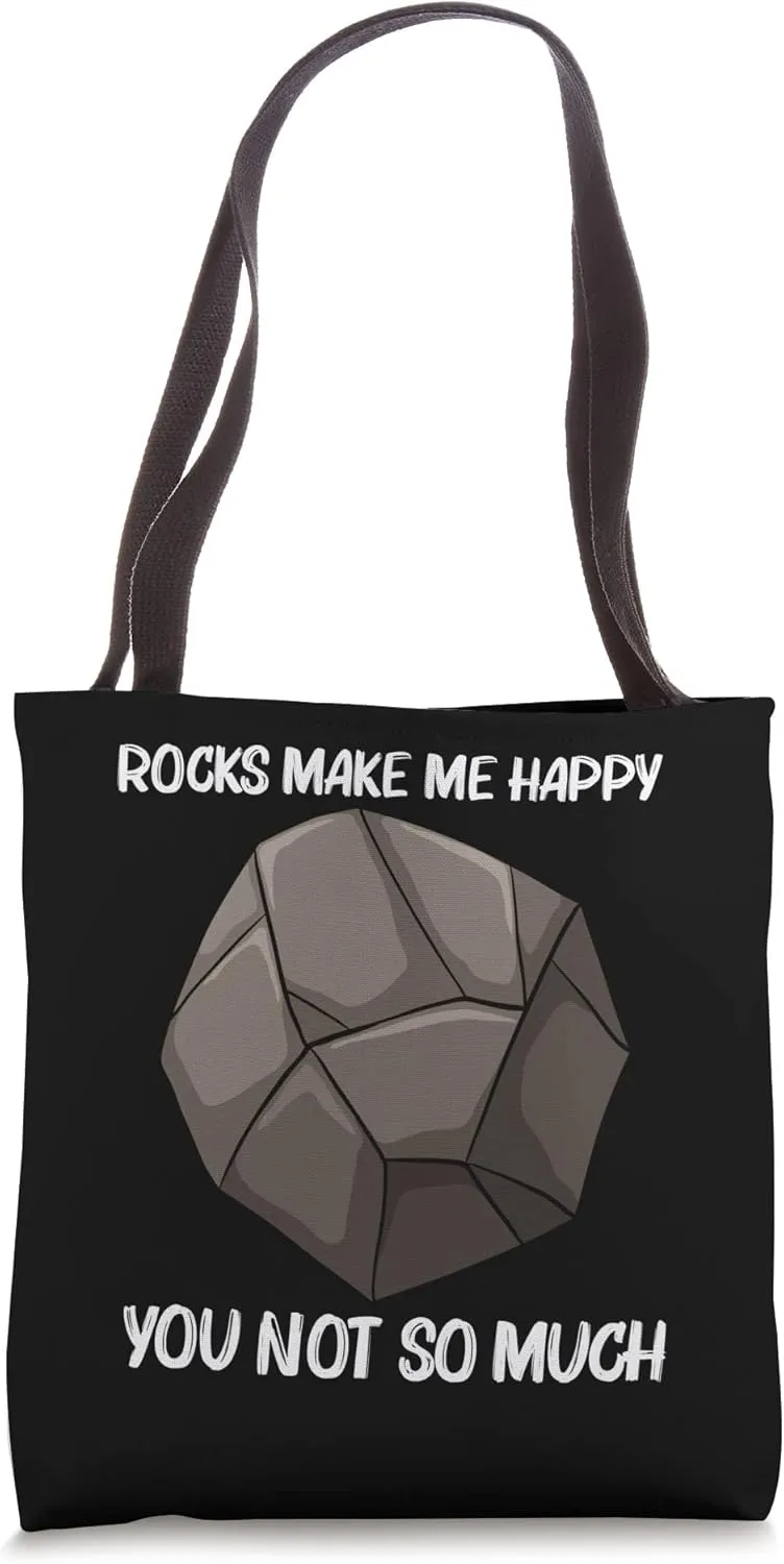 Cool Rock Design For Men Women Geologist Meteorite Lovers Tote Bag