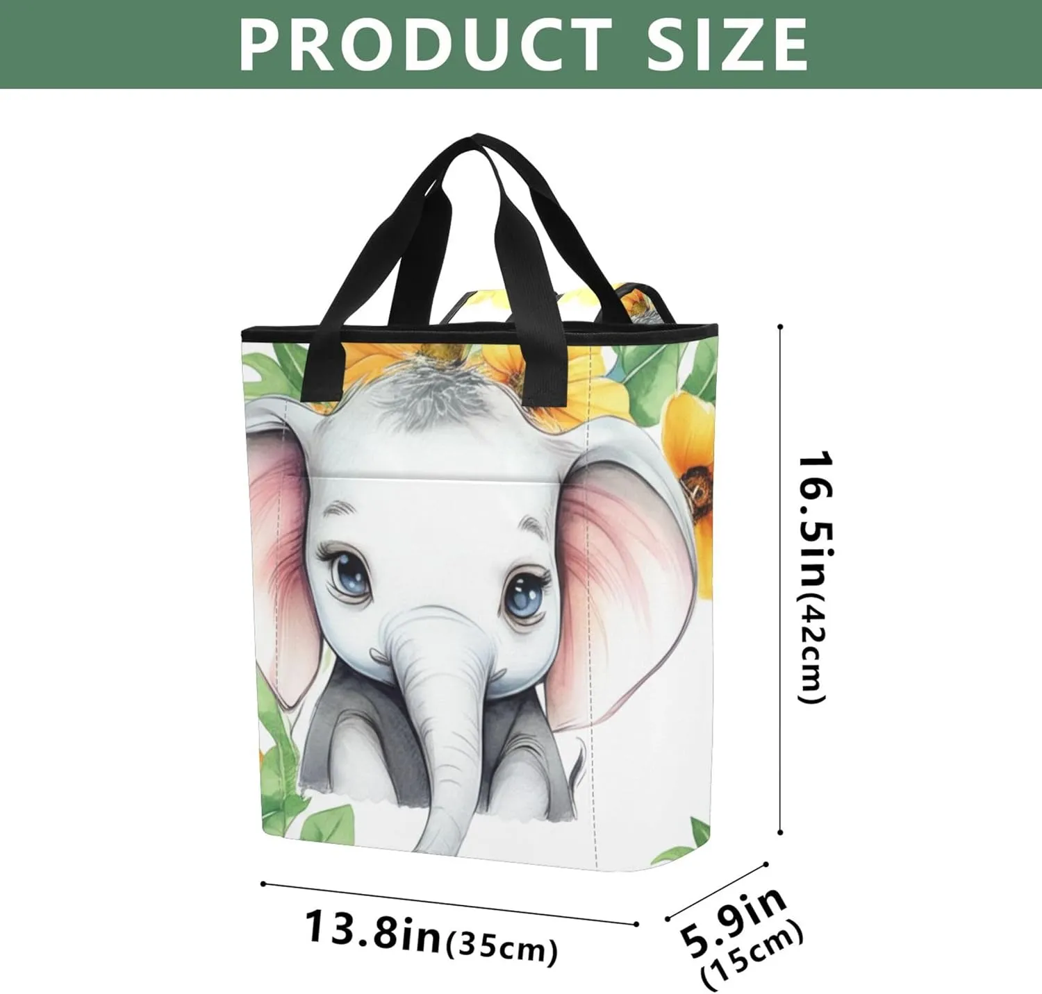 Cooler Bag FUUNY Golgo Rainbow Sun Black Large Insulated Cooler Bag 36 Cans Soft Insulated Tote Backpack for Travel