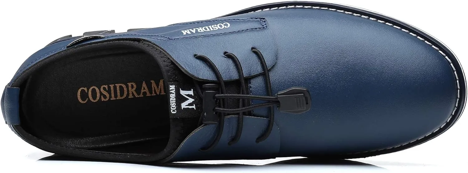 COSIDRAM Mens Casual Shoes Business Slip-on Shoes Comfort Fashion Office Shoes for Male