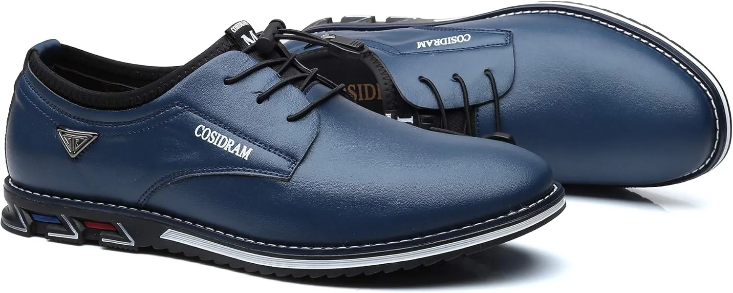 COSIDRAM Mens Casual Shoes Business Slip-on Shoes Comfort Fashion Office Shoes for Male