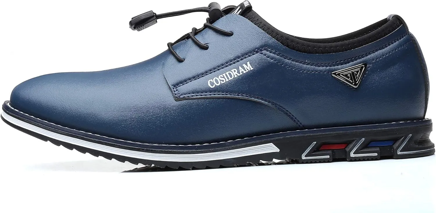 COSIDRAM Mens Casual Shoes Business Slip-on Shoes Comfort Fashion Office Shoes for Male