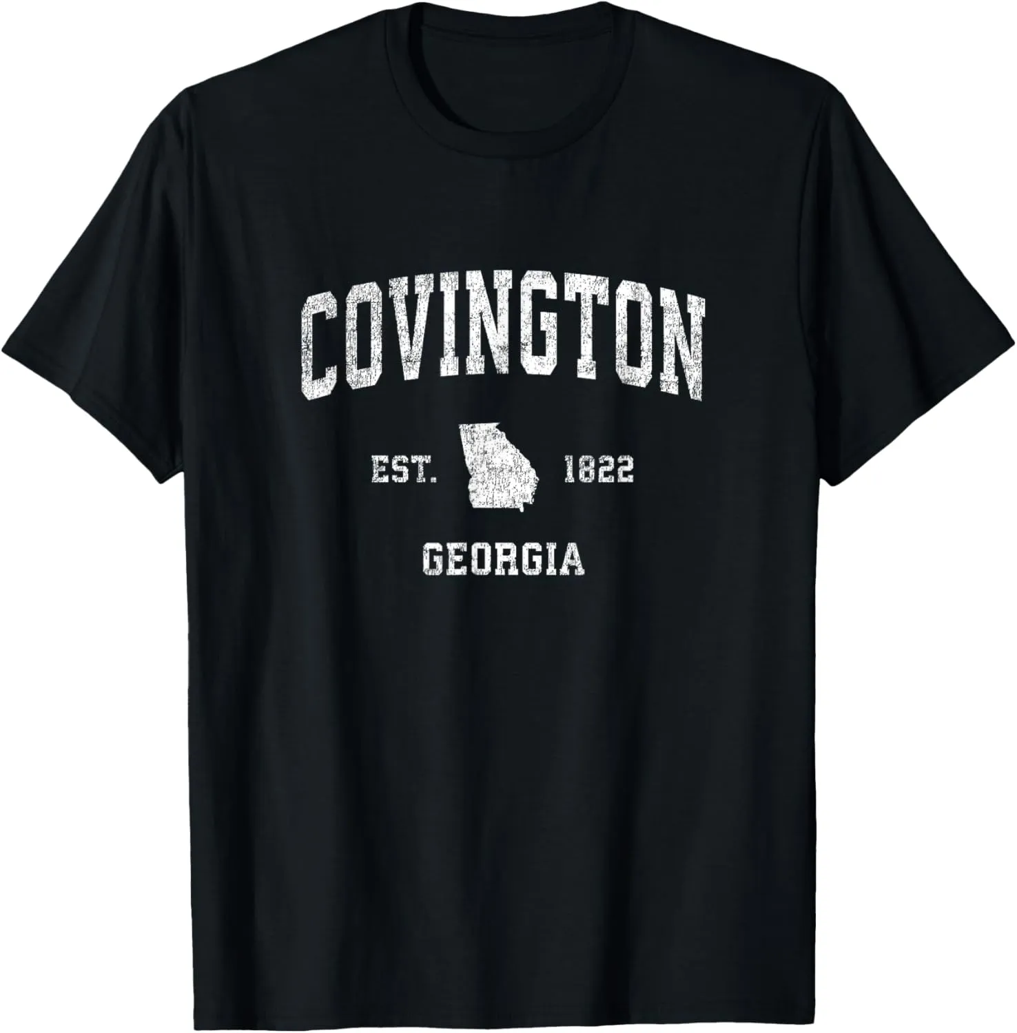 Covington Georgia GA Vintage Athletic Sports Design T-Shirt