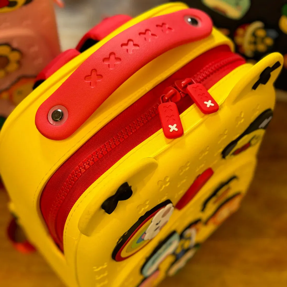 Cute & Premium Silicon School Bag for Primary Kids