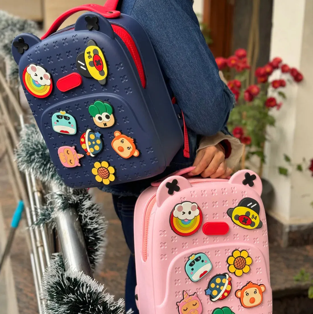 Cute & Premium Silicon School Bag for Primary Kids