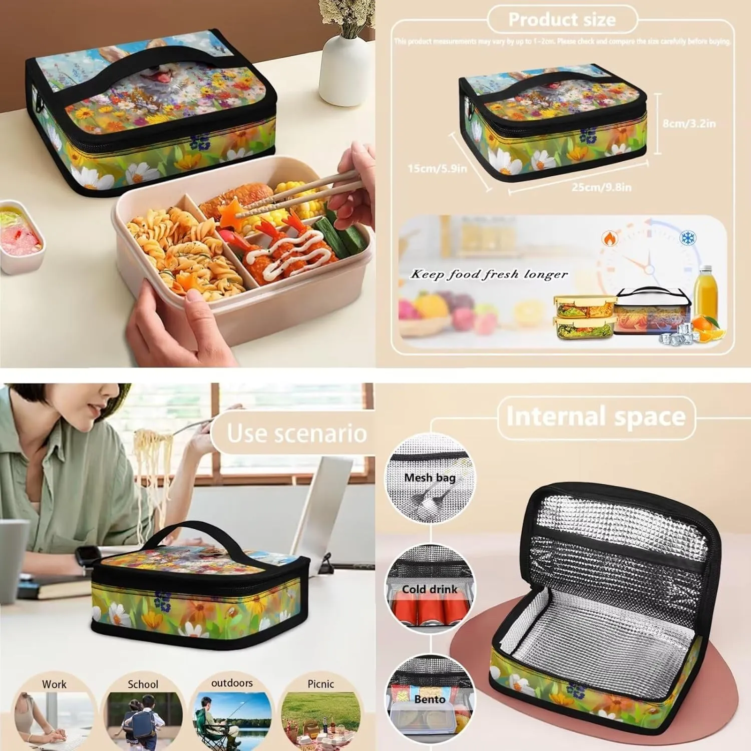 Cute Corgi Girls Backpack Set Ages 6-8 Elementary School Students with Lunch Box Shoulder Bag Stylish School Backpack Hold Books,Short Trip,Vacation,School,Outings