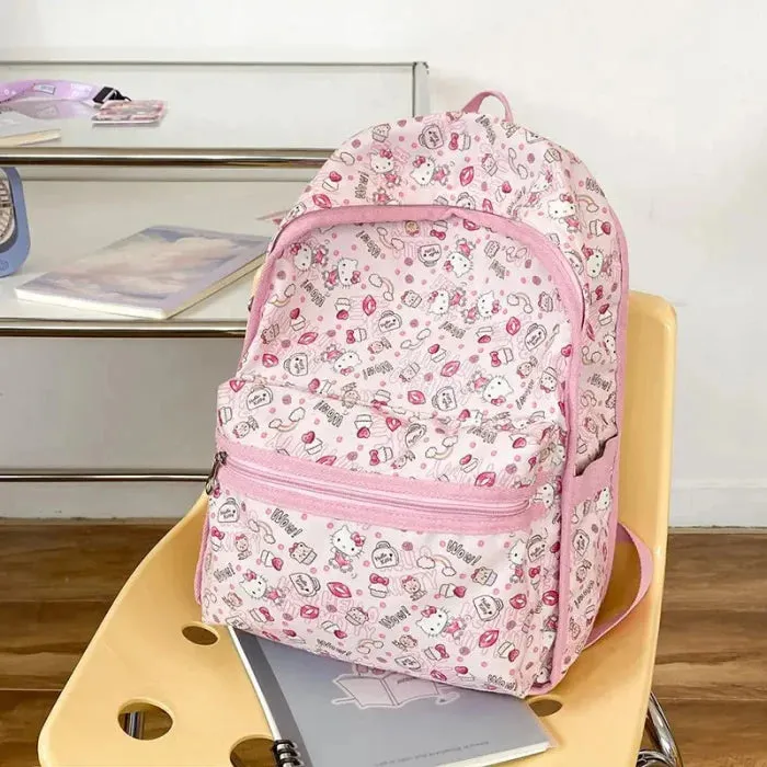 Cute Light Pink Backpack