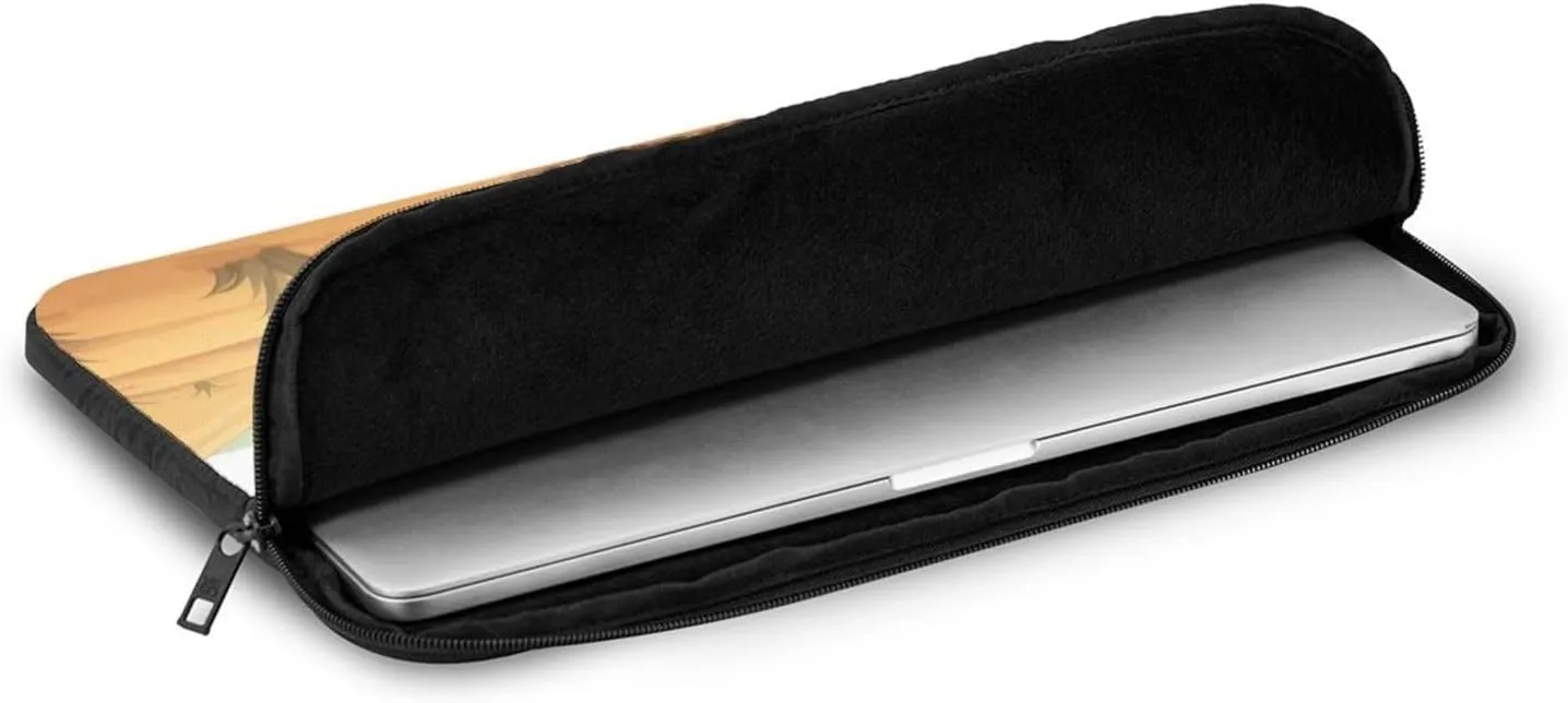 Cute Ostrich Prints Portable Laptop Sleeve Bag :: 12 inch Business trip, travel, office, etc. for daily use.