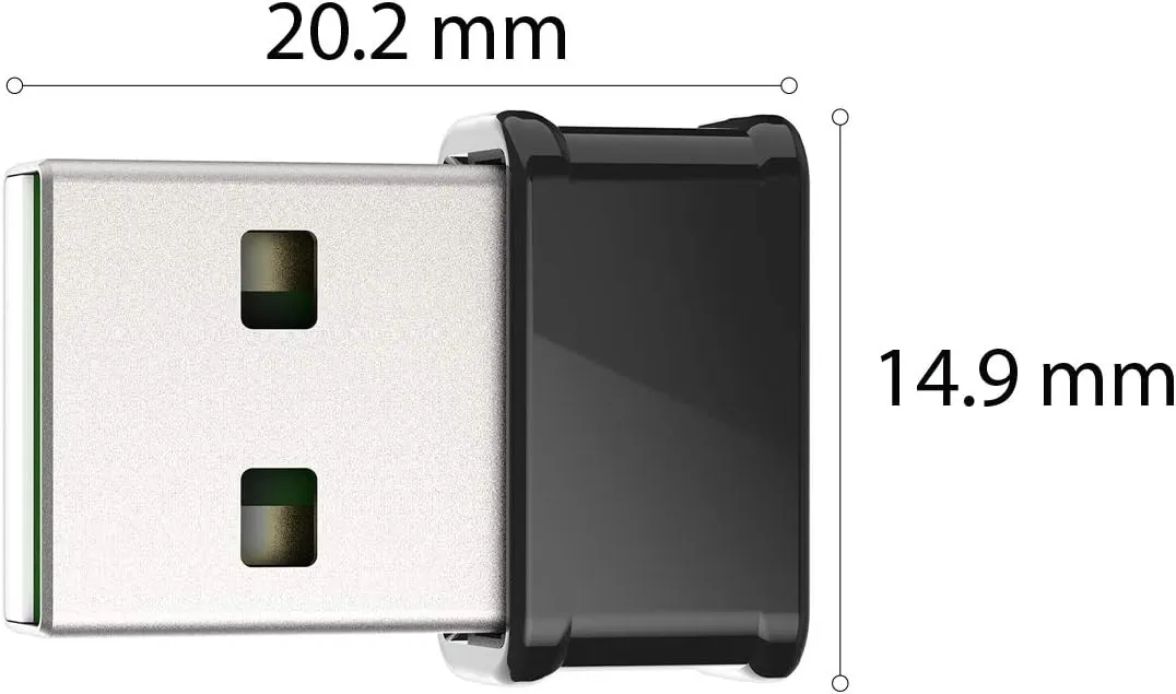 D-Link AC1300 MU-MIMO Wi-Fi Nano USB Adapter, Ultra-Mini (20.2mm x 14.9mm) Dual Band 2.4G/5G Wireless Adapter for PC or Laptop, Plug and Play, Easy Install, Upgrade your WiFi (DWA-181)