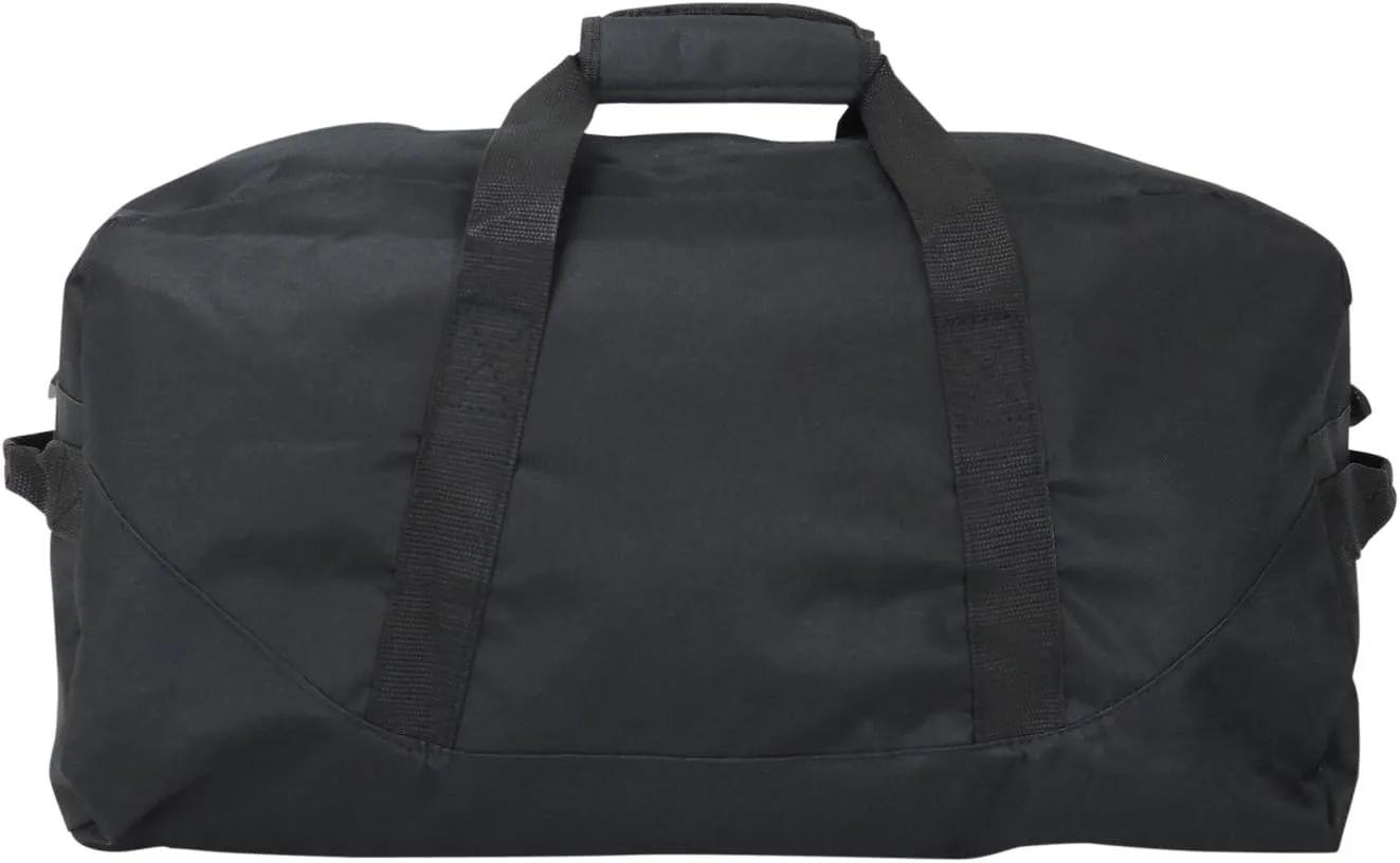 DALIX 18" Two Tone Duffle Bag Medium Black Red Blue Gold Pink Purple Gray