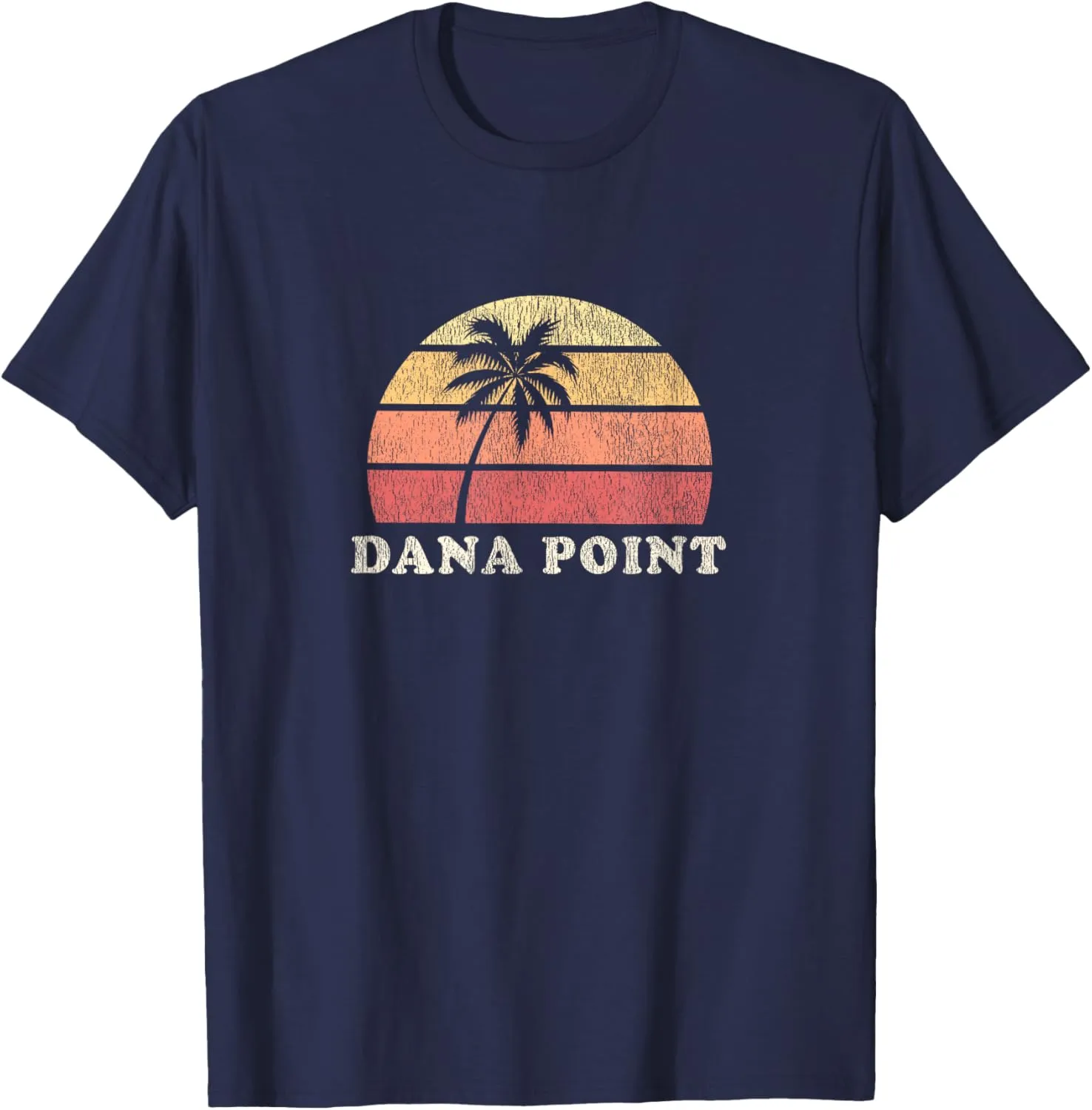 Dana Point CA Vintage 70s Retro Throwback Design T-Shirt