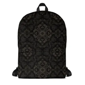 Dark Mandala Minimalist Backpack