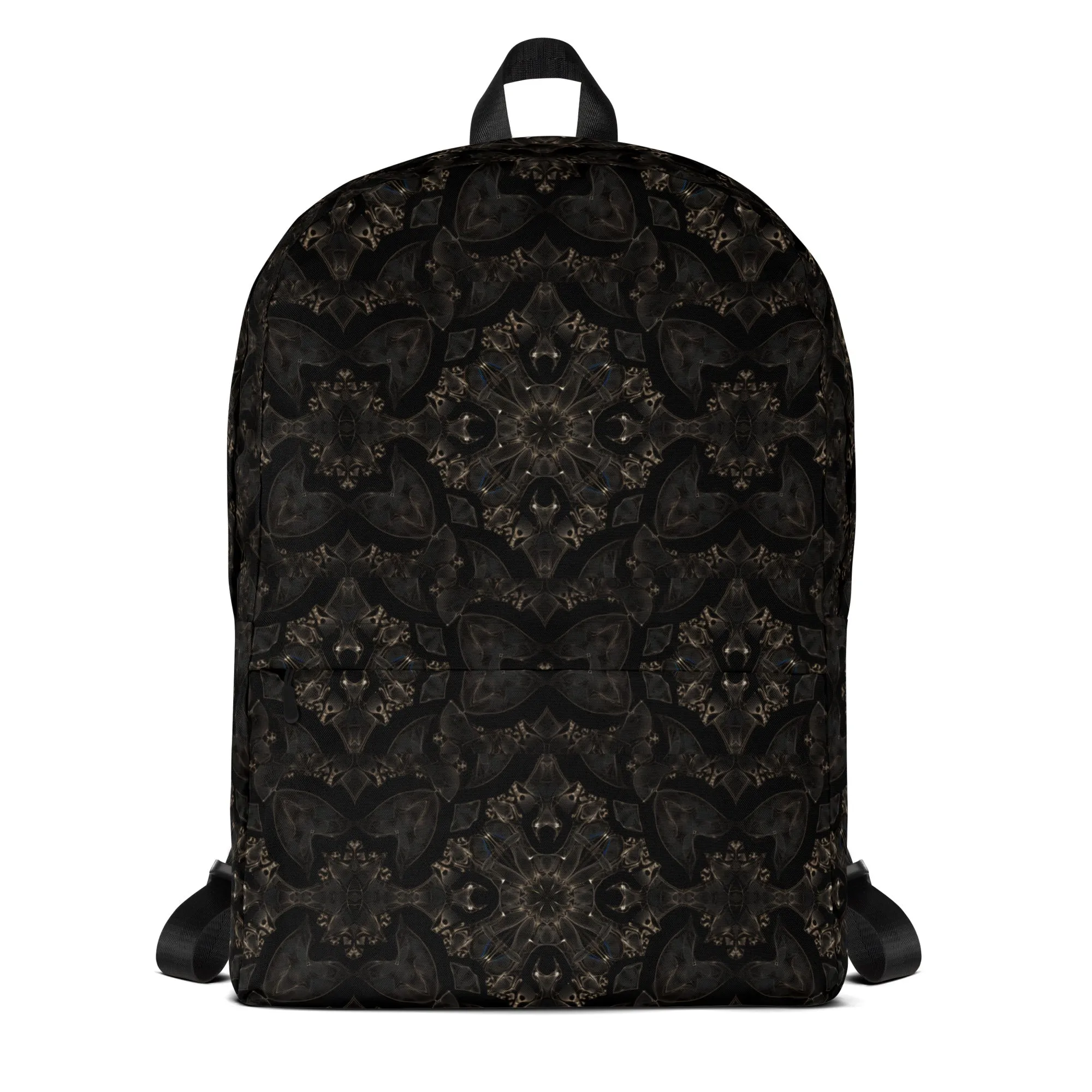 Dark Mandala Minimalist Backpack