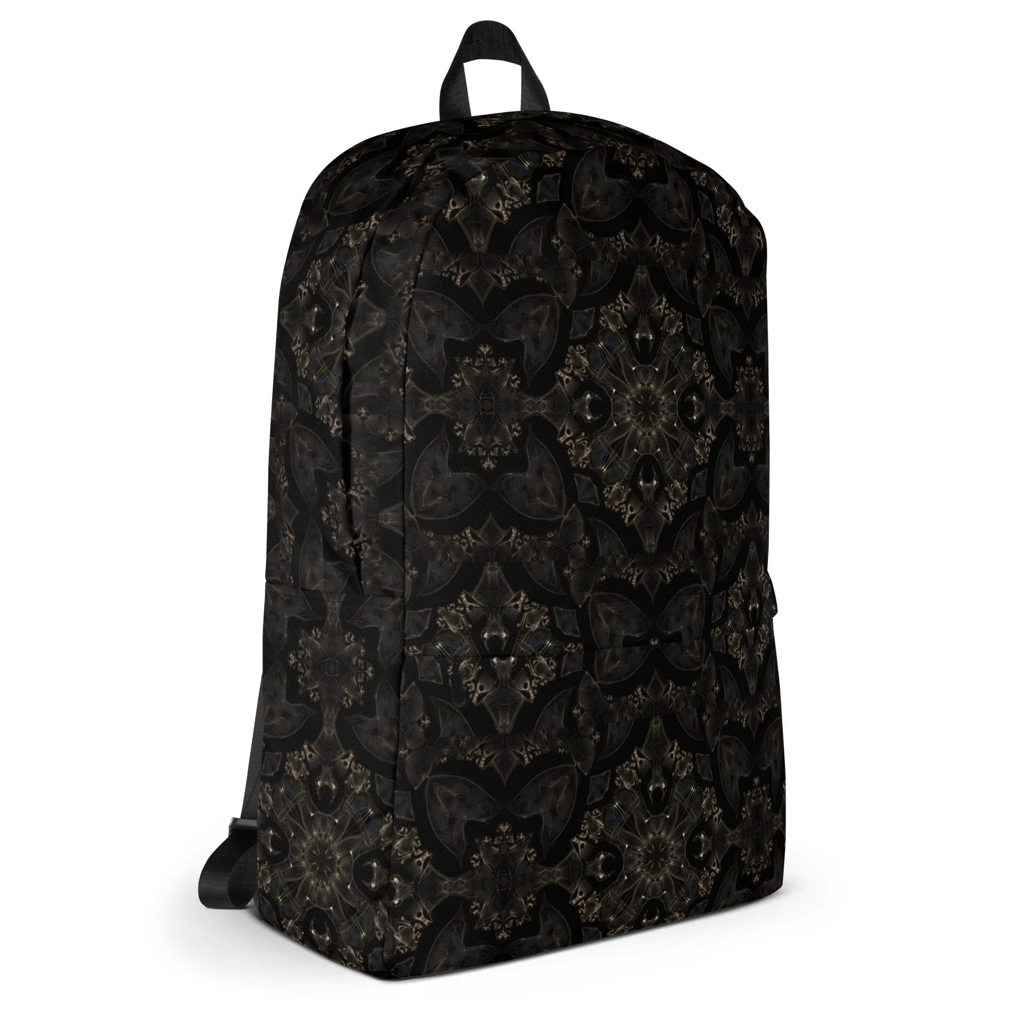 Dark Mandala Minimalist Backpack