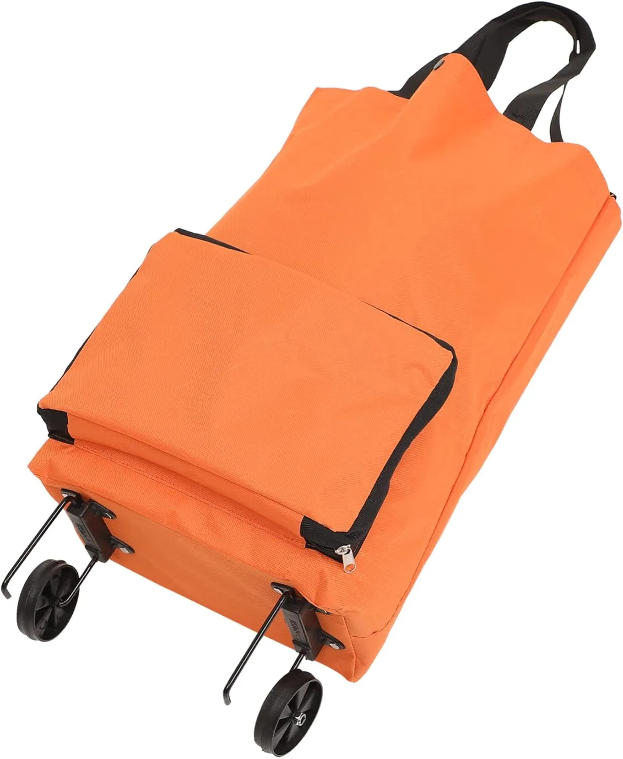 DECHOUS 2pcs Trolley Tug Bag Portable Wagon Collapsible Cart Collapsible Shopping Cart Reusable Grocery Bag