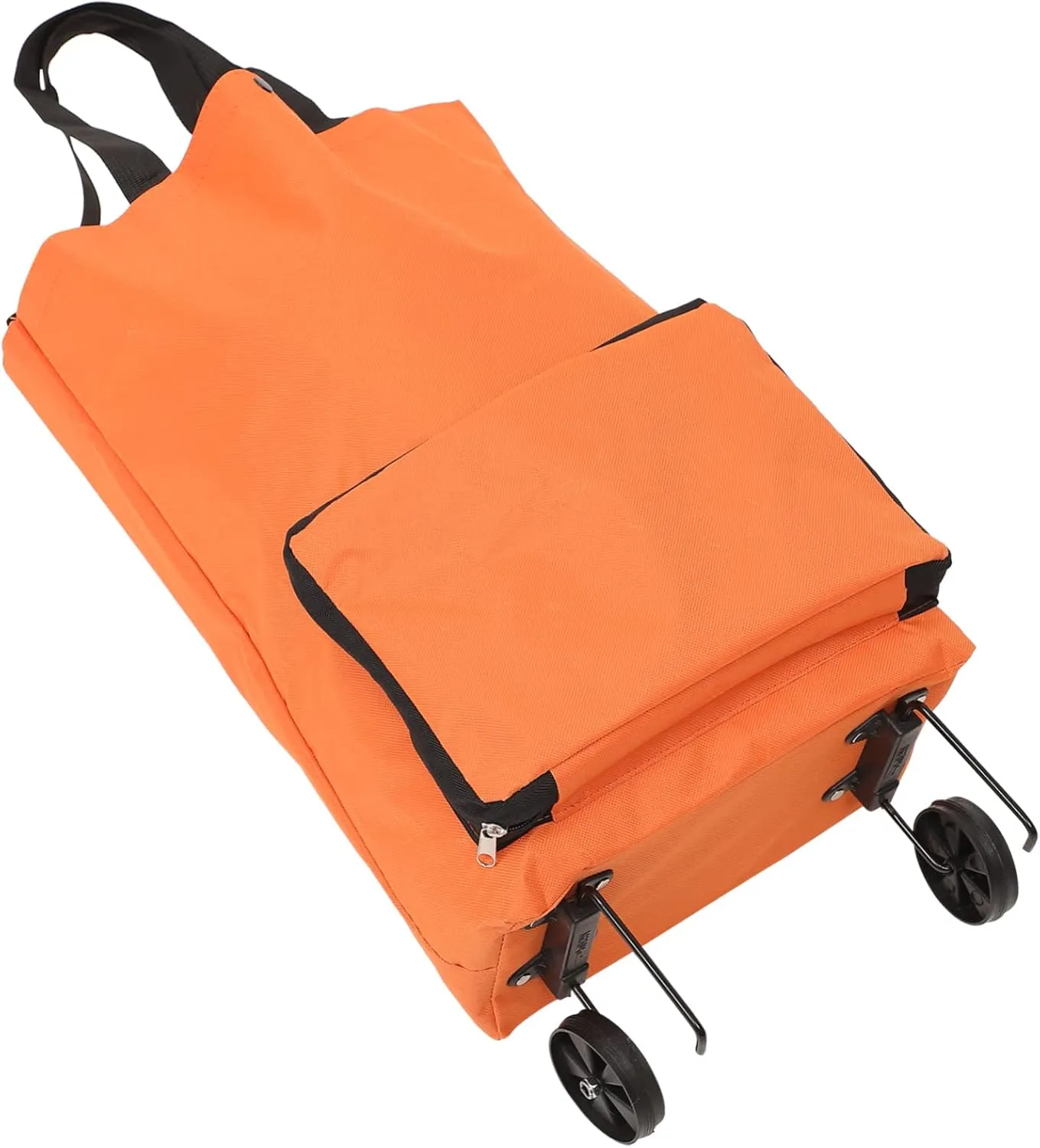 DECHOUS 2pcs Trolley Tug Bag Portable Wagon Collapsible Cart Collapsible Shopping Cart Reusable Grocery Bag