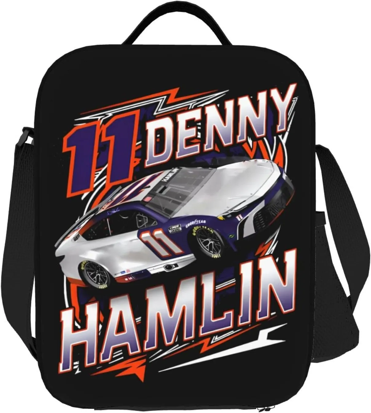 Denny Hamlin 11 Lunch Box Insulated for Women Men Reusable Large Capacity Lunchbox Work Travel Picnic